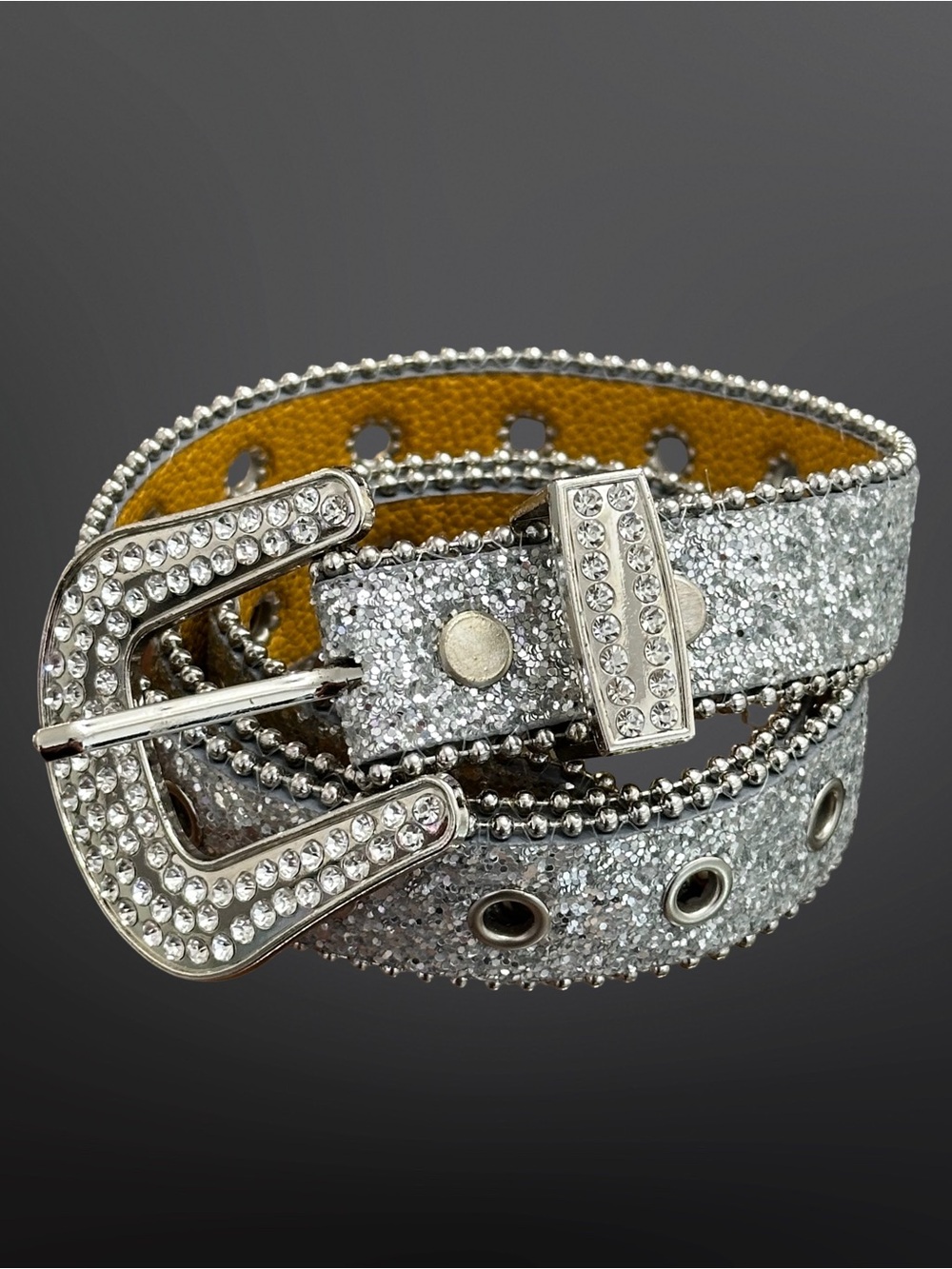 Statement Y2K Western Bling Rhinestone Belt